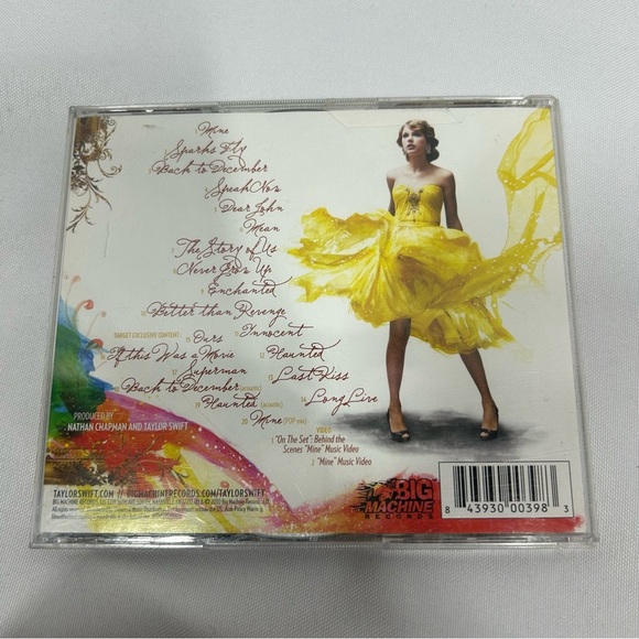 Taylor Swift Speak Now CD Target Exclusive Two Discs 20 Songs - Picture 2 of 9